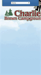 Mobile Screenshot of charliebrowncampground.com